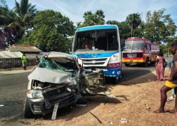 துாத்துக்குடி மாவட்ட குடிமை பொருள் கடத்தல் தடுப்பு போலீஸ் எஸ்.ஐ. கார்த்திகேயன் வேன் மோதி விபத்தில் பலி!!!     முதலமைச்சருக்கு கோரிக்கை வைத்த காவலர்கள்….