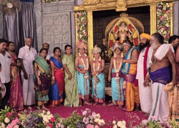 தூத்துக்குடி சிவன்கோவில் தலைைம பட்டர் செல்வம் இல்ல விழா அமைச்சர் கீதாஜீவன் பங்கேற்பு