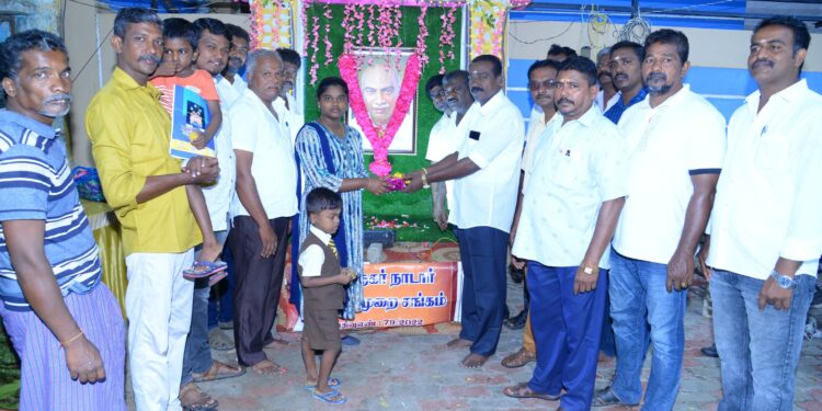 தூத்துக்குடி செல்வவிநாயகபுரத்தில் காமராஜர் பிறந்தநாள் விழா