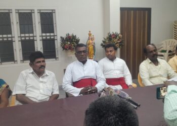 தூத்துக்குடி தூய பனிமய மாதா பேராலயத்தில் 442ஆம் ஆண்டு திருவிழா வருகிற 26ஆம் தேதி கொடியேற்றத்துடன் தொடங்கி ஆக.5ஆம் தேதி வரை நடைபெறுகிறது: ஆலய அதிபர் ஸ்டார்வின் பேட்டி!!!