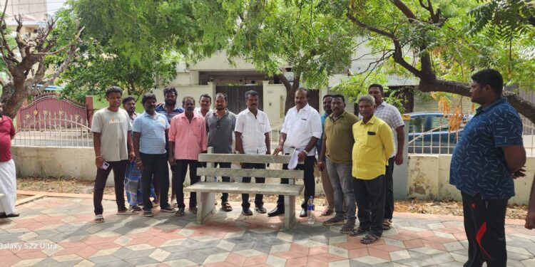 தூத்துக்குடி நேரு பூங்காவில் மேயர் ஜெகன் பொியசாமி ஆய்வு