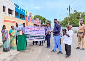 தூத்துக்குடியில் போதை பொருட்கள் தடுப்பு விழிப்புணர்வு பேரணியை துணை மேயர் ஜெனிட்டா துவக்கி வைத்தார்