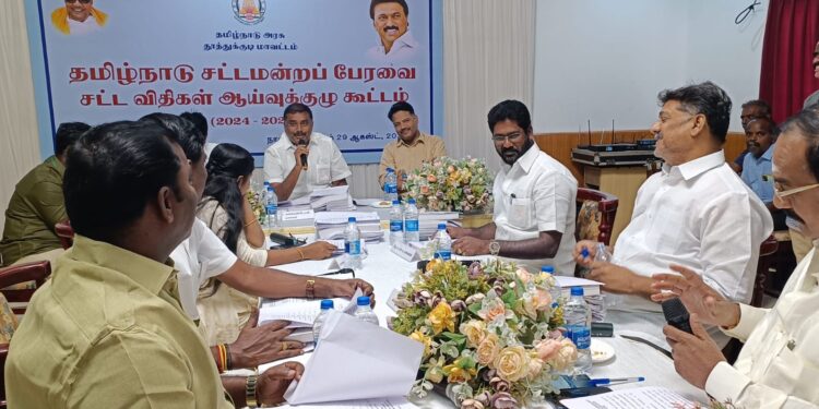 தமிழக அரசின் திட்டங்கள் சட்டங்கள் அனைத்து தரப்பினருக்கும் கிடைக்கும் வகையில் இருக்க வேண்டும் மார்க்கன்டேயன் எம்.எல்.ஏ பேசினார்.