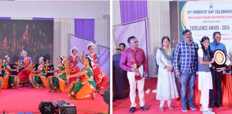 ஸ்பிக்நகர் மேல்நிலைப்பள்ளியின் 51-வது பெற்றோர் தினவிழா -கலைநிகழ்ச்சிகளுடன் உற்சாக கொண்டாட்டம்