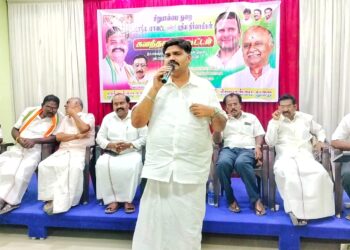 பஜ்ரங் தள் அமைப்பை தமிழகத்தில் தடை செய்ய வேண்டும் தூத்துக்குடியில் காங்கிரஸ் கட்சியின் சிறுபான்மை துறை மாநில தலைவர் முதல்வருக்கு கோரிக்கை.