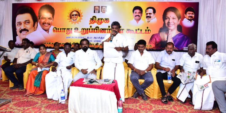 இந்தியாவிற்கே வழிகாட்டும் மாநிலமாக தமிழக முதலமைச்சர் முக.ஸ்டாலின் திகழ்கிறார். புதுக்கோட்டையில் சண்முகையா எம்.எல்.ஏ புகழாரம்