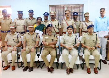 திருநெல்வேலி காவல் சரகத்தின் மாதாந்திர ஆய்வுக் கூட்டம் காவல் துறைத் துணைத் தலைவர் பா.மூர்த்தி தலைமையில் நடைபெற்றது. 