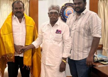 தூத்துக்குடி இபி காலனி பகுதி மக்கள் மேயர் ஜெகன் பொியசாமிக்கு நன்றி தொிவிப்பு