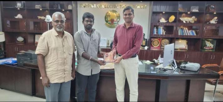 தூத்துக்குடி கின்ஸ் அகாடமியில் படித்த மாணவன் இந்திய அளவில் முதலிடம் பிடித்து சாதனை : மாவட்ட ஆட்சியர் இளம் பகவத் வாழ்த்து!!”