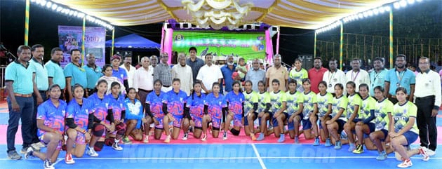 நாலுமாவடியில் மாநில அளவிலான ரெடீமர்ஸ் கோப்பை மின்னொளி கபடி போட்டி: இயேசு விடுவிக்கிறார் ஊழிய நிறுவனர் மோகன் சி. லாசரஸ் தொடங்கி வைத்தார்.