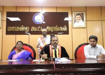 அனைவருடைய ஒத்துழைப்போடு தூத்துக்குடி மாநகராட்சி வளர்ச்சிப் பணிகளில் முன்னேறி செல்கிறது, மேயர் ஜெகன் பெரியசாமி தகவல்