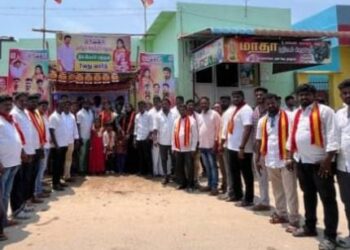 தமிழக வெற்றி கழகம் சார்பில் லூர்தம்மாள் புரத்தில் நீர் மோர் பந்தல் – தூத்துக்குடி மாவட்ட பொறுப்பாளர் அஜிதா ஆக்னல் பொது மக்களுக்கு குளிர்பானங்கள் வழங்கினார் !!