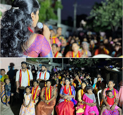 தூத்துக்குடியில்   திமுக கோட்டையாக கருதப்படும் 20 வது  வார்டு பகுதியில் இருந்து சுமார் 200 க்கு மேற்பட்ட பெண்கள் தவெக வில் புதிதாக இணைந்தனர்: அதிரடி காட்டி வரும் அஜிதா ஆகனல் தூத்துக்குடி அரசியலில் பரபரப்பு