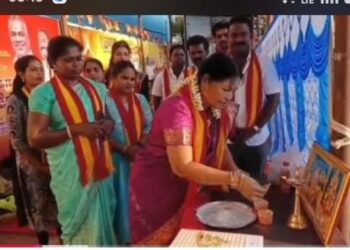 தவெக சார்பில் தூத்துக்குடியில் கைம்பெண்கள், மற்றும் ஆதரவற்ற மகளிர், ஏழை எளிய பெண்கள், என அனைத்து தரப்பு மகளிர்களுக்கும் சுய தொழில் செய்வதற்கு சிறப்பு பயிற்சி வகுப்புகள் : தவெக மத்திய மாவட்ட பொறுப்பாளர் எஸ்.டி.ஆர் சாமுவேல்ராஜ் துவக்கி வைத்தார். பெண்கள் மற்றும் பொதுமக்கள், பாராட்டு!!!