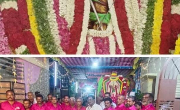 தூத்துக்குடி இல்லத்து பிள்ளைமார் சமுதாயத்துக்கு  பாத்தியப்பட்ட     ஸ்ரீ பார்வதி அம்மன் திருக்கோவில் 13 ம் ஆண்டு வருஷாபிஷேக விழா!!