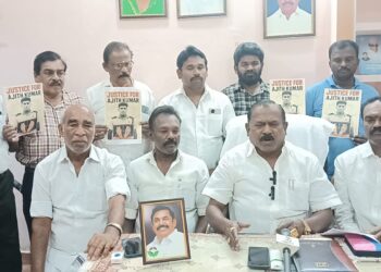 திமுக ஆட்சியின் சாதனைகள் என்னவென்றால் 4 ஆண்டுகளில் 25 லாக்கப் டெத் நடந்தது தான் சாதனை!! முழுக்க முழுக்க காவல்துறை அராஜகத்தால் நடந்த அஜித் குமார் மரணத்திற்கு சிபிஐ மூலம் நீதி கிடைக்க வேண்டும் : முன்னாள் அமைச்சர் சி.த. செல்லப்பாண்டியன் பரபரப்பு பேட்டி!!