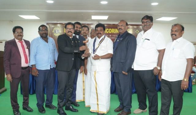 தூத்துக்குடி லயன்ஸ் கிளப் நிர்வாகிகள் பதவியேற்பு