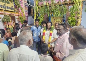 தூத்துக்குடி சின்ன கண்ணுபுரம் ஸ்ரீ பத்திரகாளி அம்மன் கோவில் கொடை விழா வெகு விமர்சையாக நடைபெற்றது : பெருந்தலைவர் மக்கள் நலச் சங்கம் நிறுவனத் தலைவர் எஸ். பி. மாரியப்பன் சிறப்பு அழைப்பாளராக பங்கேற்பு!!