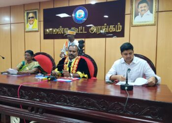 எதிா்கால தலைமுறையினர் நலன் கருதி சுகாதாரம் ஆரோக்கியம் உள்ளிட்ட பல பணிகளில் தனிக்கவனம் கொண்டு பணியாற்றி வருகிறோம்.: தூத்துக்குடி மாநகராட்சி மேயர் ஜெகன் பெரியசாமி தகவல்!!