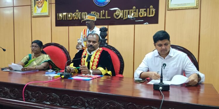 எதிா்கால தலைமுறையினர் நலன் கருதி சுகாதாரம் ஆரோக்கியம் உள்ளிட்ட பல பணிகளில் தனிக்கவனம் கொண்டு பணியாற்றி வருகிறோம்.: தூத்துக்குடி மாநகராட்சி மேயர் ஜெகன் பெரியசாமி தகவல்!!