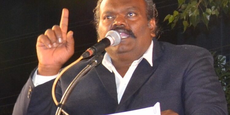 கட்டுமான பொருட்களுக்கான ஜிஎஸ்டி வாியை குறைக்க வேண்டும் நாம் இந்தியா் கட்சி மாநில தலைவர் என்.பி ராஜா வலியுறுத்தல்