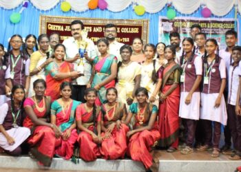 குறுக்குசாலை கீதாஜீவன் கலை அறிவியல் கல்லூரியில் பள்ளிக்களுக்கான போட்டி நடைபெற்றது.