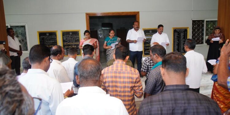 அனைத்து செயல்களிலும் நேர்மையையும், சட்ட விதிகளையும் பின்பற்றுவேன், மேயர் ஜெகன் பெரியசாமி உறுதிமொழி