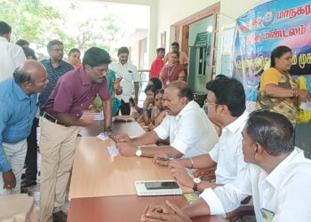 குறைகளை கேட்பது பெரிதல்ல அதை நிறைவேற்றி கொடுப்பது தான் மக்கள் பணி, குறைதீர்க்கும் முகாமில் மேயர் ஜெகன் பெரியசாமி பேசினார்.