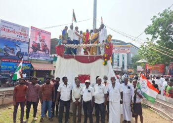 தூத்துக்குடியில் ஐஎன்டியுசி சாா்பில் குரூஸ்பா்னாந்து பிறந்தநாள் விழா