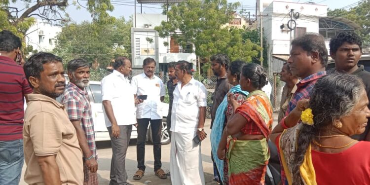 தூத்துக்குடியில் உலக மீனவா் தினத்தை முன்னிட்டு படகு போட்டி அமைச்சா் கீதாஜீவன் மேயா் ஜெகன் பொியசாமி தொடங்கி வைத்தனா்.