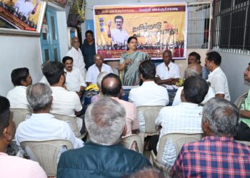 ஒன்றிய அரசு தமிழகத்தை புறக்கணிக்கும் நிலையில் 2026 தோ்தலில் பாஜக அதிமுக கூட்டணியை மக்கள் புறக்கனிக்க வேண்டும். அமைச்சர் கீதாஜீவன் பேசினாா்.