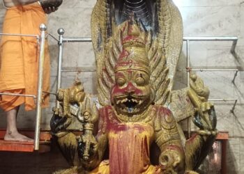 தூத்துக்குடி ஸ்ரீசித்தர் பீடத்தில் மாசி மாத அமாவாசை வழிபாடு : ஸ்ரீபிரத்தியங்கிராதேவிக்கு பால்,தயிர், இளநீர் உட்பட 16 வகையான அபிஷேகம் மற்றும் யாகம் நடைபெற்றது