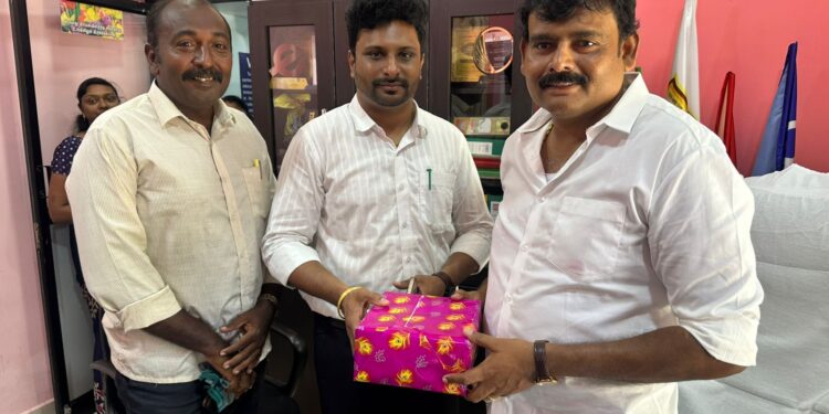 தூத்துக்குடி விக்டோரியா சிபிஎஸ், மேல்நிலைப்பள்ளி தாளாளராக எஸ்.டி.எஸ் ஞானராஜ் பதவியேற்பு