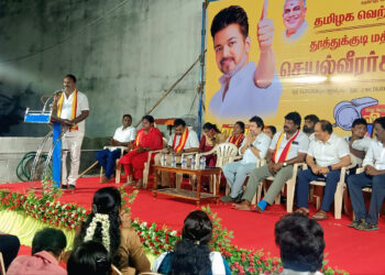 2026 சட்டமன்றத் தேர்தலில்  தூத்துக்குடி தொகுதியில் தவெக தலைவர் விஜய் போட்டி ?  சூடு பிடிக்கும் அரசியல் கள நிலவரம்!!!