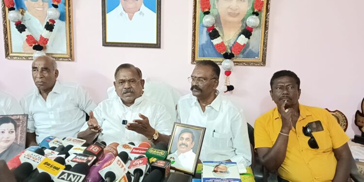 வேடநத்தம் பள்ளி மாணவி பாலியல் வன்கொடுமை செய்யப்பட்டு படுகொலை செய்யப்பட்ட வழக்கை சிபிஐ-க்கு மாற்ற வேண்டும் – அதிமுக மாநில வர்த்தக அணி செயலாளரும் முன்னாள் அமைச்சருமான சி.த.செல்லப்பாண்டியன் பரபரப்பு பேட்டி