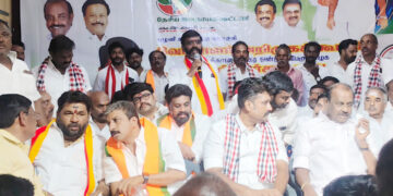 கொடைக்கானலில் பழனி சட்டமன்றத் தொகுதி அதிமுக வேட்பாளர் அறிமுக கூட்டம் : 20 தினங்கள் இரவு பகல் பாராமல் தேசிய ஜனநாயக கூட்டணி கட்சியினர் பாடுபட வேண்டும் தமிழ் தேசிய பார்வர்டு பிளாக் கட்சி பொதுச் செயலாளர் கோடை வி.ஆனந்த் எழுச்சி உரை 