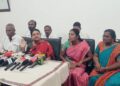 ஸ்டாலின் ஆட்சியில் தான் பெண்கள் துணிந்து புகார் கொடுக்க வந்தனர் ஆனால் இன்று தவெக ஆட்சியில் பாதிக்ப்பட்ட பெண்ணுக்கு நடந்த பாலியல் சம்பவத்திற்கு குரல் கொடுக்க மறுக்கின்றனர் தூத்துக்குடியில் முன்னாள் அமைச்சர் கீதாஜீவன் குற்றம் சாட்டினார்
